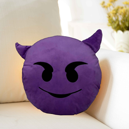 monkey emoji pillow